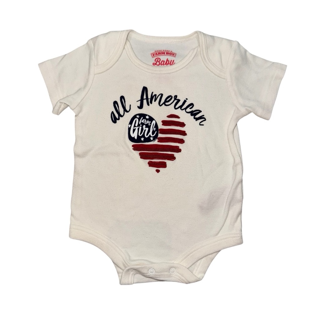 🩷3/$13🩷 Farm Girl All American Bodysuit